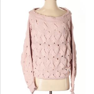 Free People scoop neck sweater